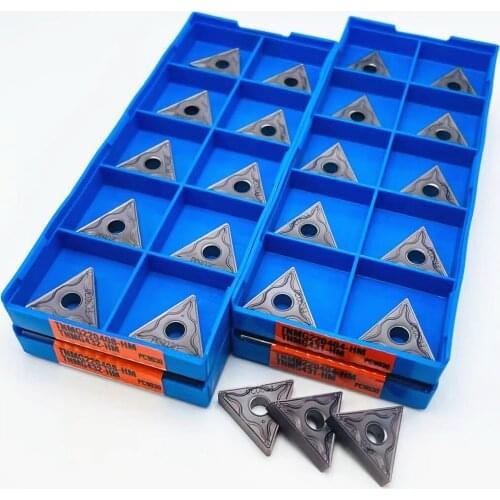 50PCS Turning insert TNMG220408 HM PC9030 TNMG220408 HM high quality carbide outer metal turning tool CNC cutting tool TNMG 2208