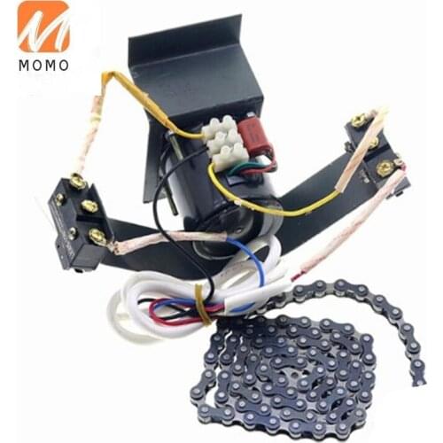 Low noise incubator machine accessories Egg turn system incubator motor with gear and chain