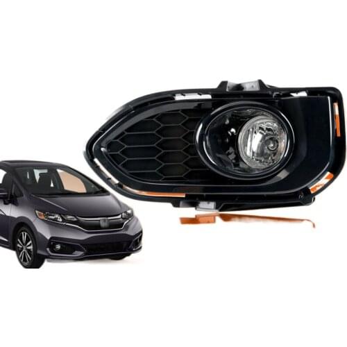For Honda Fit front fog lamp assembly 2017 2018 GK5 bumper light anti-collision light with low and high matching equipment
