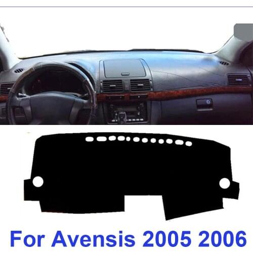 Dash Mat Car Dashboard Cover For Avensis 2005 2006 RHD OR LHD Sun Shade Pad Instrument Platform Dashmat Mats