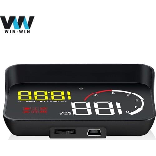 M10 Head Up Display HUD Display Car M10 OBD OBD2 Head Up Display HUD Car Projector Digital Speedometer Car Speed Security Alarm
