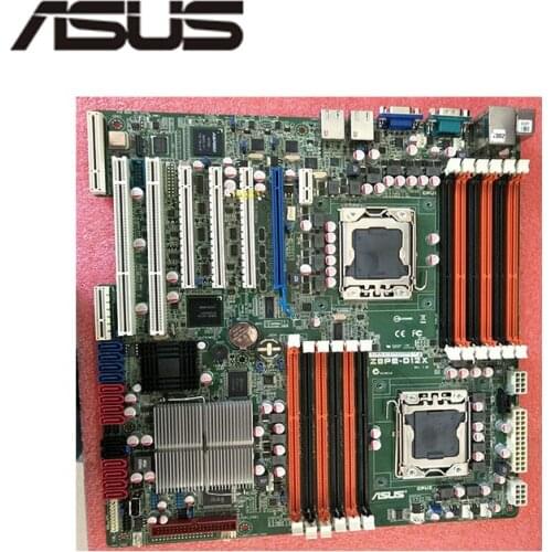 For ASUS Z8PE-D12X Used original For Intel 5500 Server motherboard Socket LGA 1366 DDR3 X58 X58M Motherboard