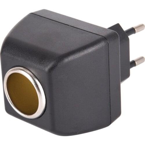 90V-220V AC Wall Power To 12V DC Car Cigarette Lighter Socket Charger Adapter Convenient