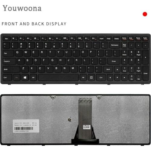 New Original Laptop Keyboard For IdeaPad S510P Z501 G500S G505S S500 Z510 Flex 15 15D