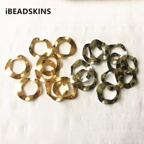 New arrival! 25x24mm 100pcs/lot Copper material geometric-shape charm for earring/jewelry DIY ( as shown)