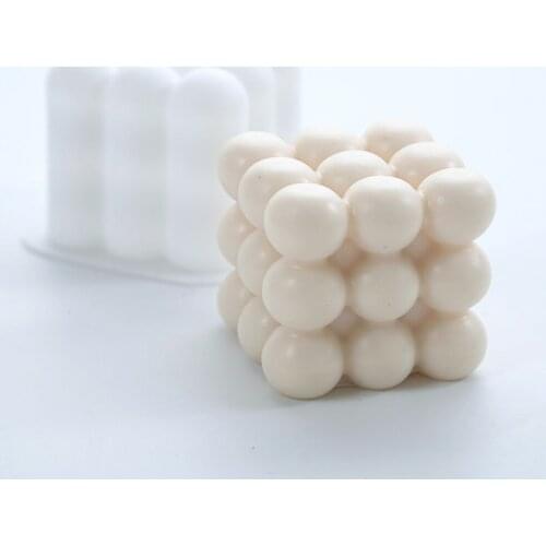 New DIY Candles Mould Soy Wax Candle Mold Aromatherapy Plaster Candle 3D Silicone Mold Hand-made Soy Aroma Wax Soap Candles Mold