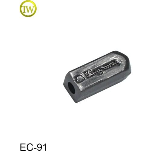 EC91 New made custom metal drawstring cord end for swimwear