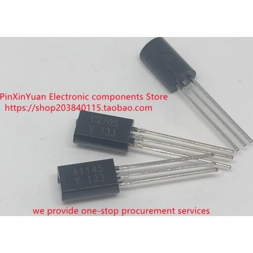 New original 2SC2705/2SA1145 triode audio power amplifier pair tube C2705/A1145 TO-92 In stock