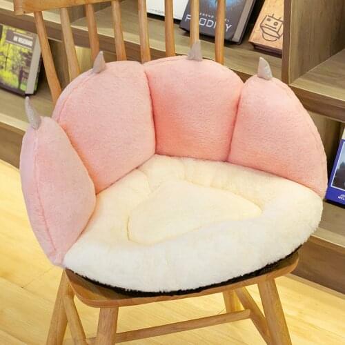 1PC Nice Soft Cat Paw Pillow Animal Seat Cushion Stuffed Plush Sofa Indoor Floor Home Chair Decor Winter Children Girls Gift