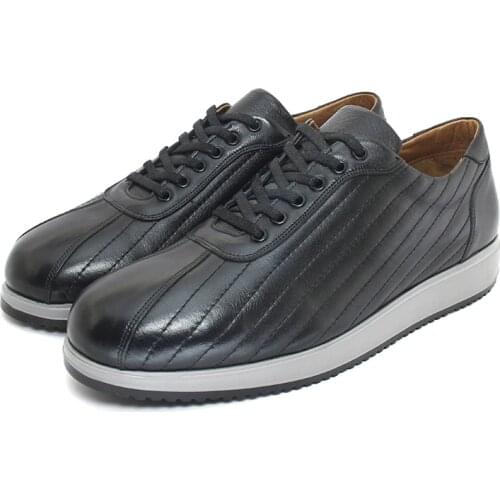 Мужские кожаные кроссовки SHENBINS China At AliExpress