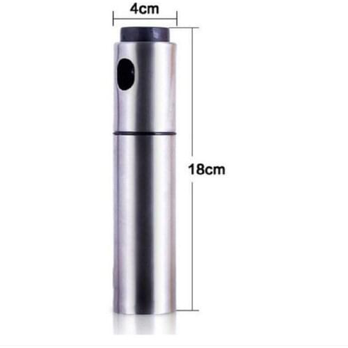 Steel Olive Oil Sprayer Kitchen Baking Oil Spray Empty Bottle Vinegar Bottle Oil Dispenser for Cooking Salad BBQ Tool