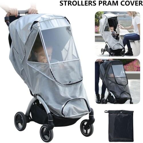 Universal Safe Baby crib netting Pushchair Buggy Stroller Pram Sun Shade Canopy Mosquito Net Fly Insect Rain Cover