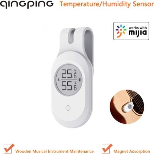 Qingping Temperature Humidity Meter Monitoring Smart Home Musical Instrument Protection High Precision Support Mijia App Control