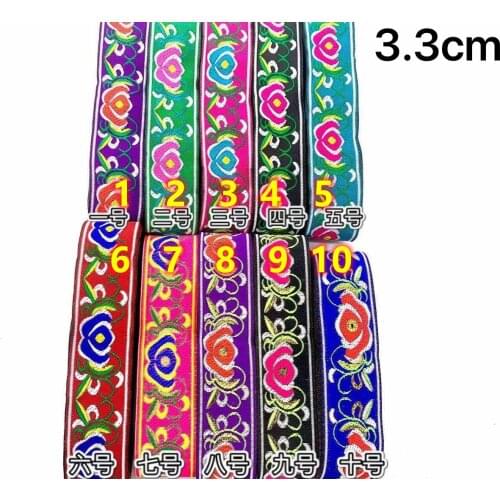 3.3cm ethnic style folk style nation style jacquard ribbon,jacquard webbing,garment ribbon,shoes ribbon,bag ribbon,QC210526e
