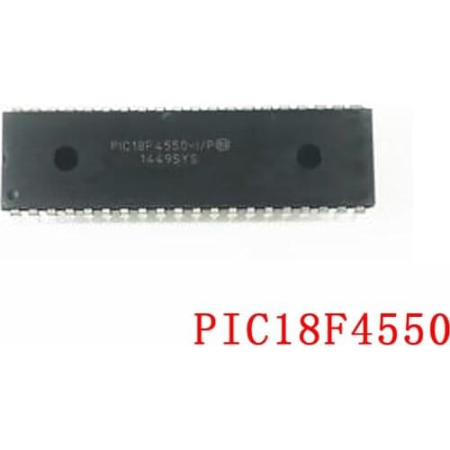 1pcs/lot PIC18F4550-I/P PIC18F4550 18F4550 DIP-40