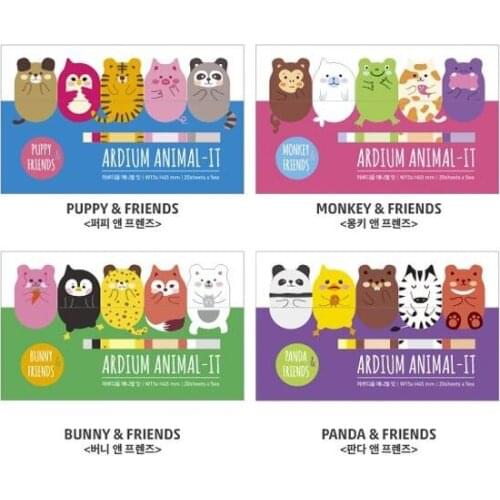 24pcs/lot Cute cartoon Sticky Notepad Memo Message Post Stick Marker Zakka Message Sticker Stationery Material School Supplies