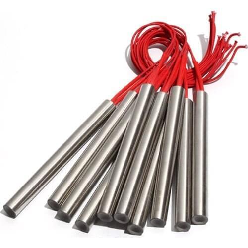 5PCS 17mm 165~185mm 201SUS Cartridge Heater 110/220/380V Tubular Electric Mould 700/720/740/760/790W Heating Element