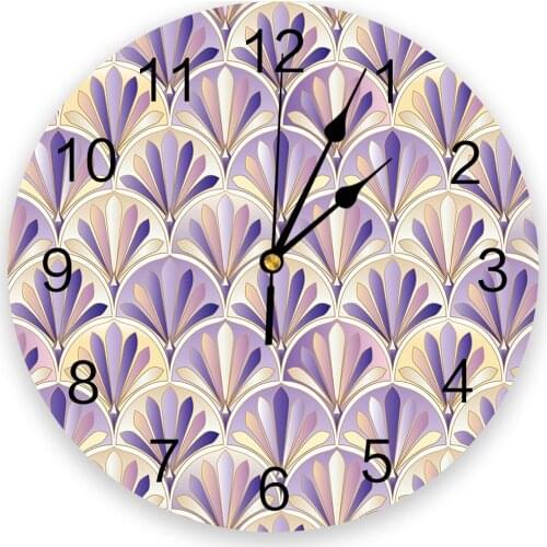 Sparkle Mermaids Geometry 3D Wall Clock Modern Design Brief Living Room Decoration Kitchen Clock Art Wall Watch Home Decor