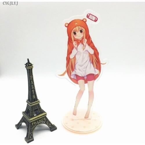 Keychain Man Himouto! Umaru-chan Keyring Women Pendant Key Holder Couples Acrylic Stand Party Metal Chaveiro For friends Gifts