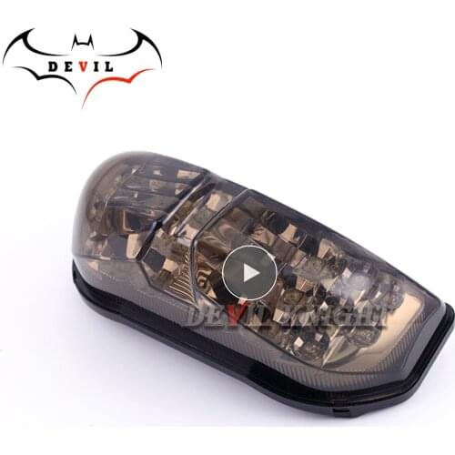 Motorcycle light for Yamaha FZ8 FZ8 Fazer FZ1 N FZ1 Fazer Modified LED tail light motorcycle brake light with led turn signal