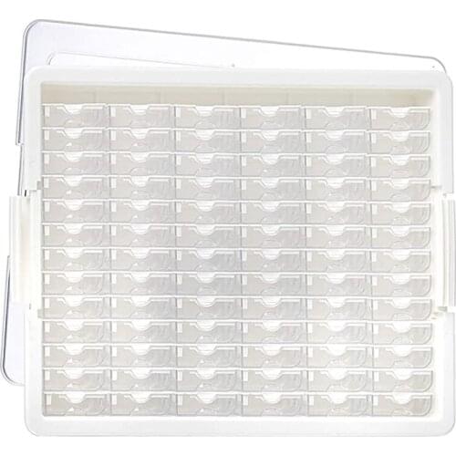 42/50/78 Grid Drill Containers for Diamond Painting Tool Accessories Plaid Jewelry Diamond Embroidery Transparent Storage Box