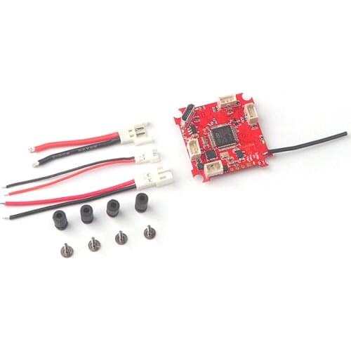 Crazybee F3 Flight Controller integrated OSD Current Meter 4 IN 1 5A 1S Blheli_S ESC for Frsky/Flysky Receiver for Whoop Drone