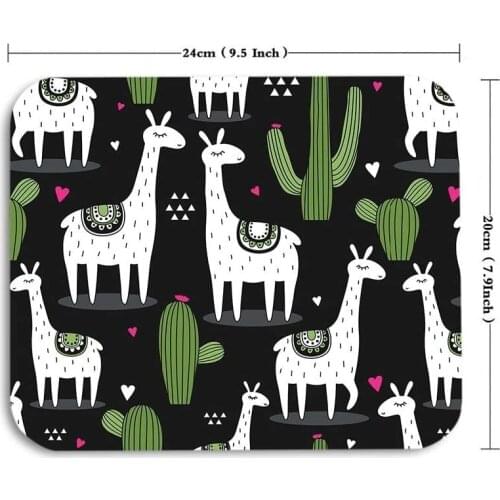 Ice Cream Mouse Pad Summer Desert Chocolate Cherry Fruit Sweet Food Gaming Mousepad Rubber Large Pad Non-Slip for