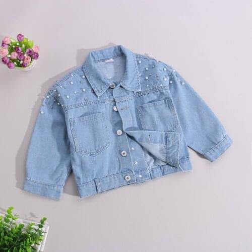 Lioraitiin Denim Jackets For Girls