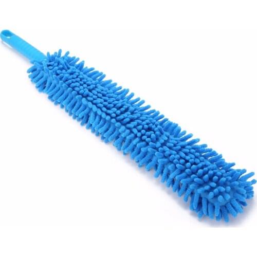Mayitr 1pc Car Washer Flexible Extra Long Soft Microfiber Noodle Chenille Car Wheel Wash Cleaning Brush For Motorcycle Auto