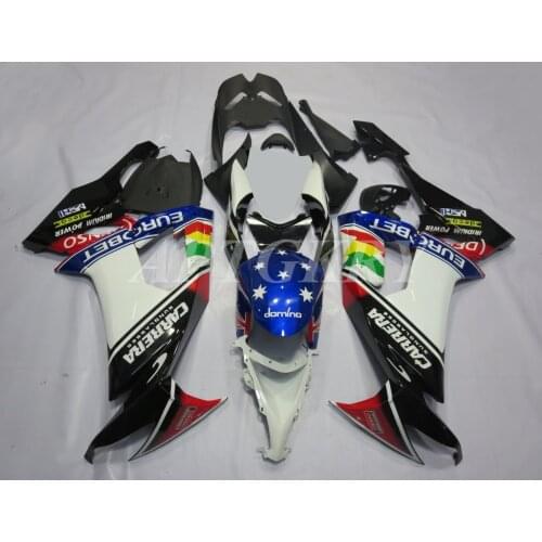 New ABS Plastic Shell Motorcycle Fairing kit Fit For kawasaki Ninja ZX10R 2008 2009 2010 08 09 10 ZX-10R Custom White Black