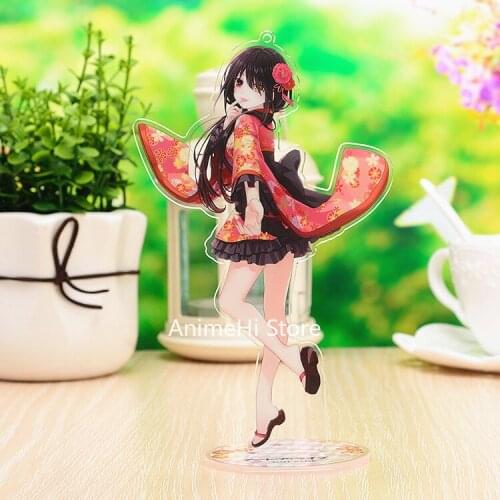 Anime DATE A LIVE Acrylic Toys Tobiichi Origami Tohka Tokisaki Kurumi Figures Cosplay Yoshino Kotori Itsuka Stand Model Dolls