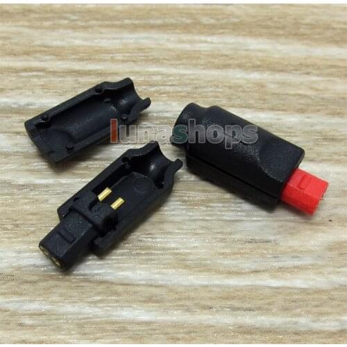 LN004341 Red Black Earphone Pin For audio-technica ATH-IM50 ATH-IM70 ATH-IM01 ATH-IM02 ATH-IM03 ATH-IM04