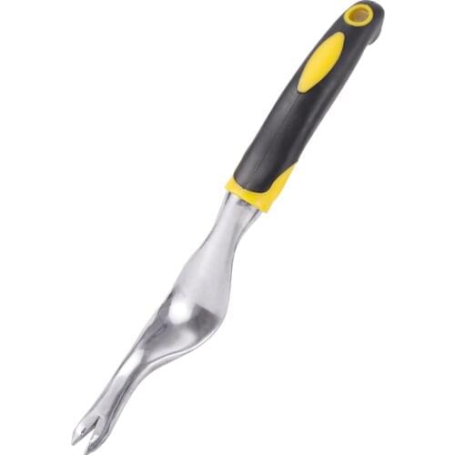 Stainless Steel Manual Weeding Gardening Tools Garden Yard Weed Pulling Soil Loosening Seedling Transplant Rooting Removal Tool