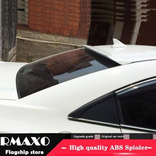 For NISSAN Sentra Roof Spoiler 2012-2016 Sentra High Quality ABS Material Car Rear Wing Primer Color Rear Spoiler