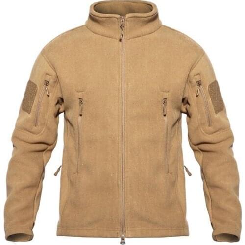 High Quality Multiple Pocket Outerwear Winter Warm Military Tactical Thicken Hiking Hunting Jackets Outdoor Hooded Fleece Coat