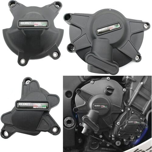 Engine Cover Crash Protector Pad Gear Box Frame Slider Case Protection Fits YAMAHA YZF R1 2009 2010 2011 2012 2013 2014