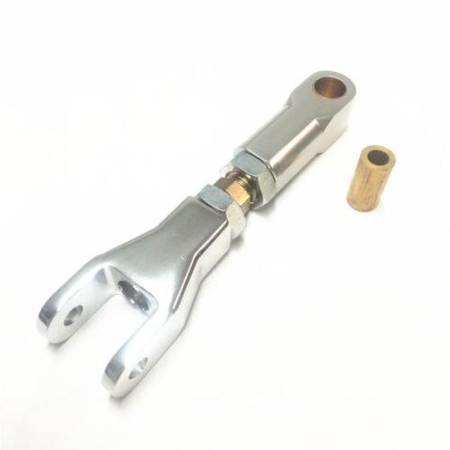 1x Silver Motorcycle Accessories Adjustable Rear End Lowering Kit 1 1/2" To 4 1/2" For Honda 450R TRX450 400EX TRX400EX