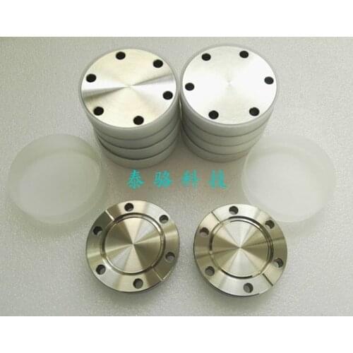 304 Stainless Steel CF35 Blind Flange CF16 Flange CF100 Vacuum Flanges CF63 150 200 250