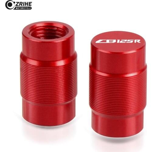 Aluminum Car For Honda CB125R Vehicle Wheel Tire Valve Stem Caps Dust Covers Auto Motorcycle Airtight Stem Bicycle Air Caps