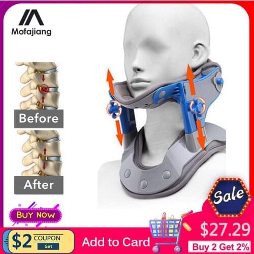 Heating Neck Collar Correction Repair Neck Cervical Traction Apparatus Moxibustion Heat Treatment Of Cervical Spine Massage