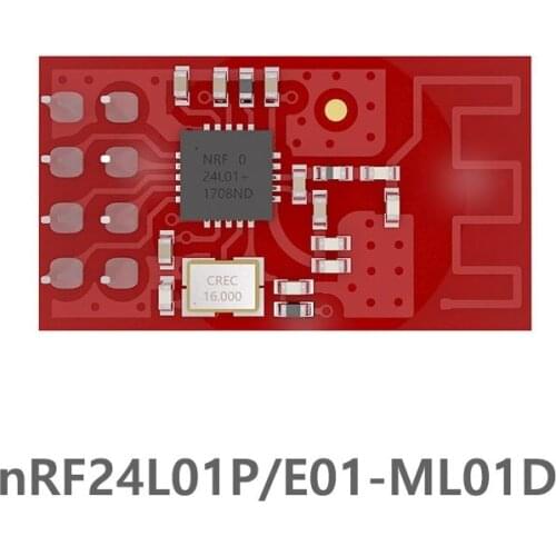 E01-ML01D SPI nRF24L01P 2.4Ghz 1mW PCB Antenna IoT uhf Wireless Transceiver nRF24L01+ Transmitter Receiver Module