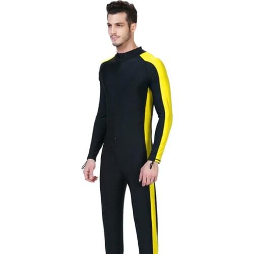 Lycra wetsuit cold -piece long-sleeved clothing sunscreen snorkeling nylon spandex fabric wetsuit