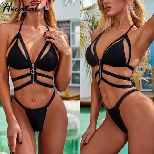 Черные раздельные купальники Hecatal China At AliExpress