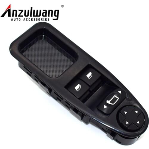ANZULWANG 1pcs 6554.ZJ For Fiat Scudo Citroen Jumpy Citroen Dispatch Peugeot Expert Master Power Window Switch Control Button
