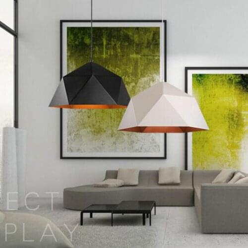 Retro industrial iron lamp chandelier single head lid bar restaurant lighting bar cafe Nordic chandelier LB12149