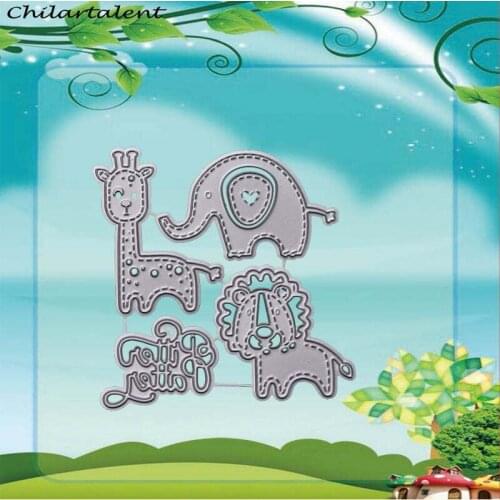Animal styles metal cutting dies craft new stamps 2018 Embossing Scrapbooking die cutting for card making decor snijmal en