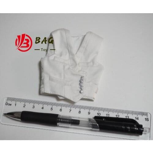 1/6 of the Action Figures model DID D80147 world war ii, the German air force captain white dress waistcoat