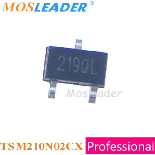 Mosleader TSM210N02CX RFG SOT23 3000PCS TSM210 N-Channel 20V 2.8A 6.7A Made in China High quality