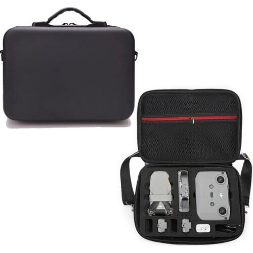 Mavic Mini 2 Fly More Combo Shoulder Bag Portable Carrying Case Waterproof PU for DJI Mini 2 Drone Acesscories Storage Bag