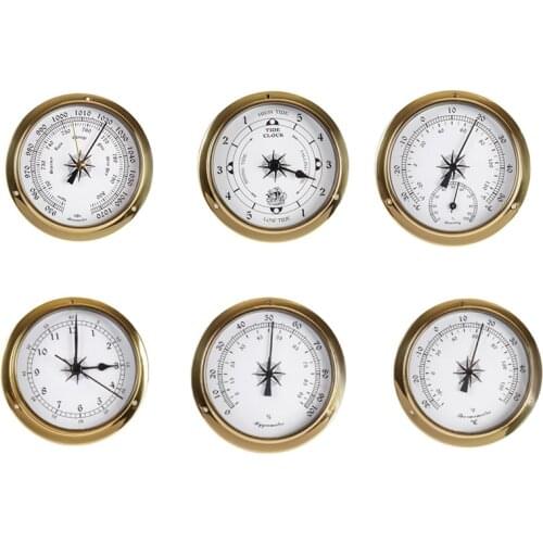 Wall Mounted Tester Copper Shell Marine for Weather Station, Wall Hanging Boat Using